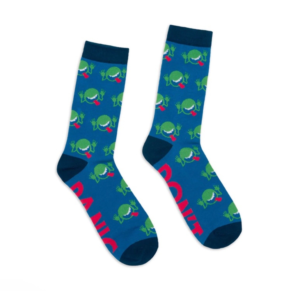 The Hitchhiker’s Guide to the Galaxy Socks. New in packaging. Size Small. Unisex